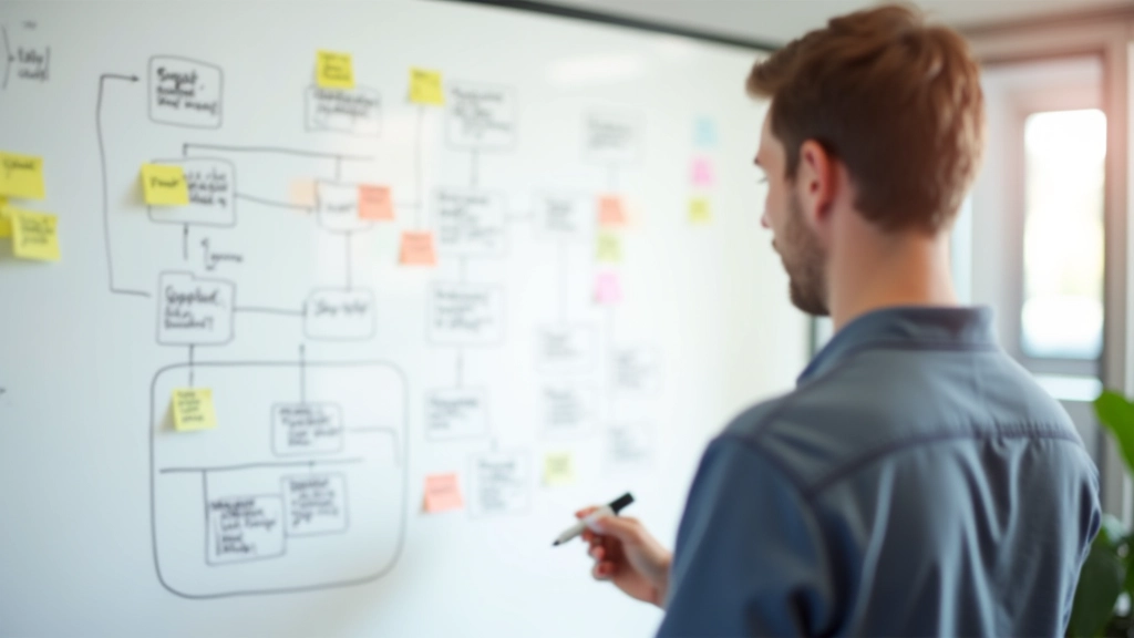Visueel diagram met componenten op verschillende niveaus, van basis elementen naar complexe modules
