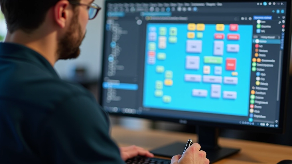 Component variant matrix toont alle combinaties van grootte, kleur en state in een grid